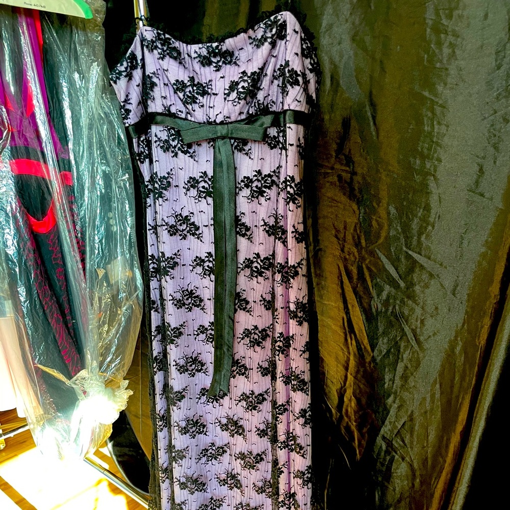 Floor length dress